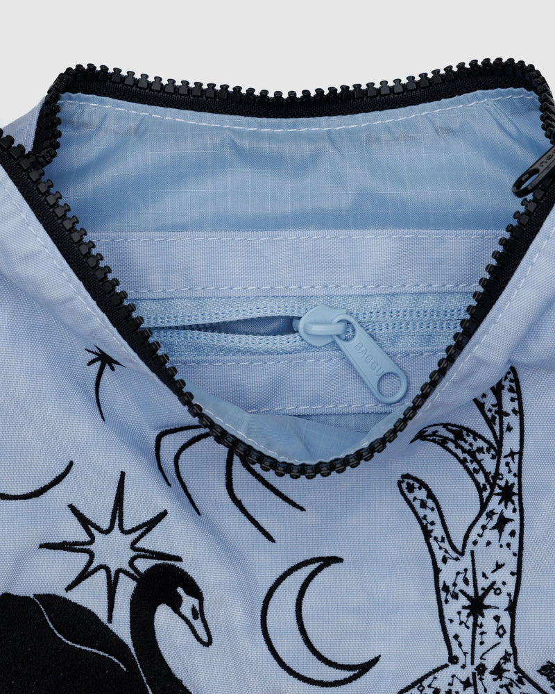 BAGGU ALL PRODUCTS Small Nylon Crescent Bag - Embroidered Ballet Icons