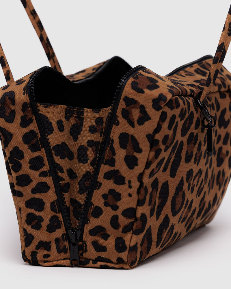 BAGGU ALL PRODUCTS Nylon Bowler Bag - Leopard