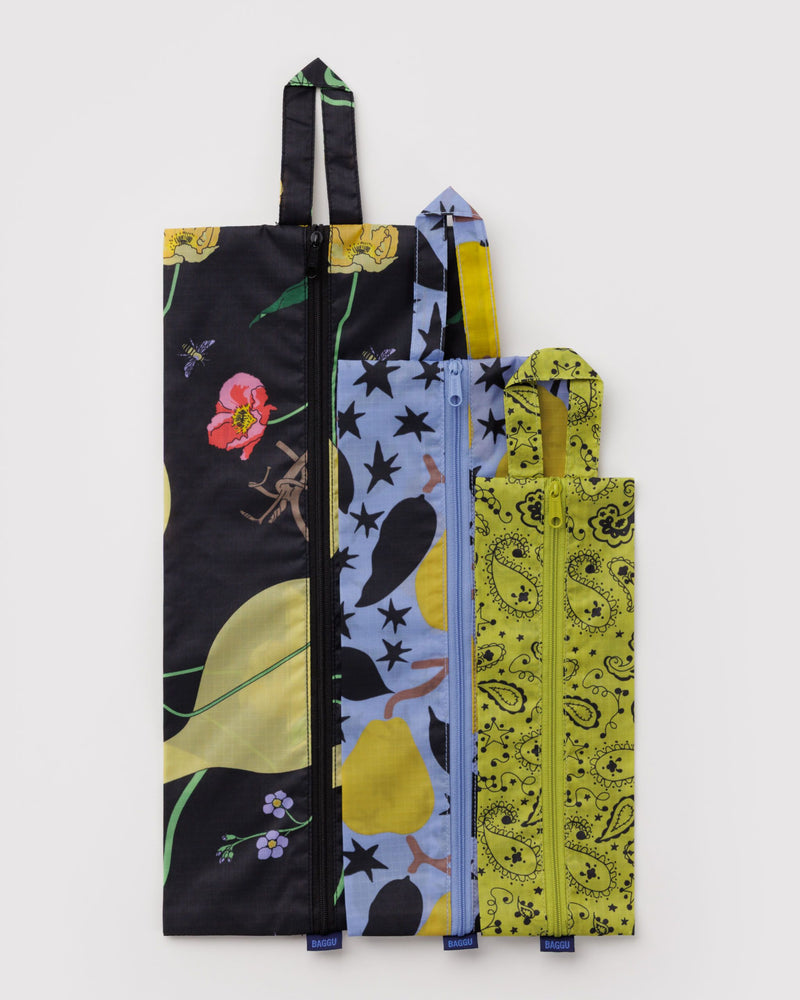 BAGGU BFCM 2024 3D Zip Set - Winter Orchard