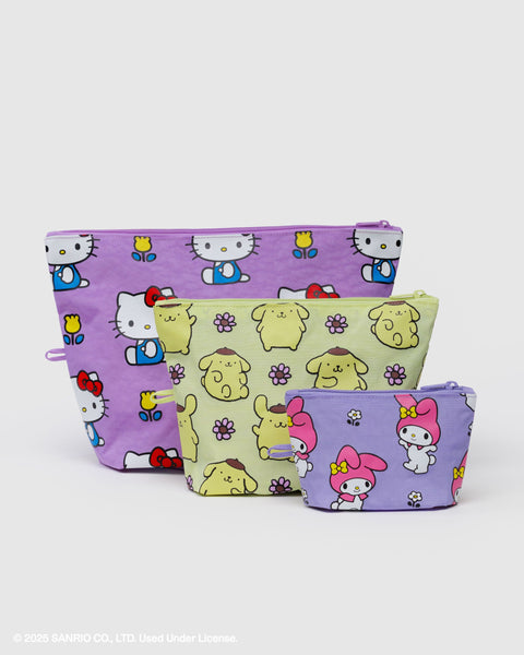 BAGGU.com Travel Go Pouch Set - Hello Kitty and Friends Florals