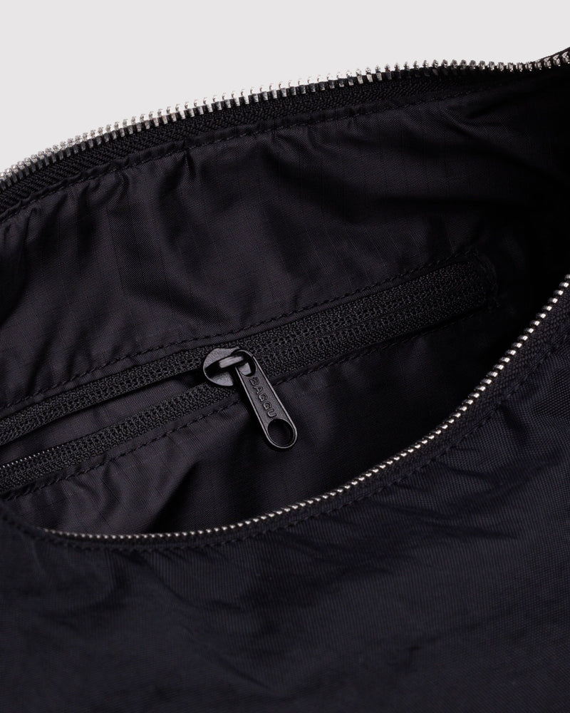 BAGGU  Nylon Meringue Bag - Black