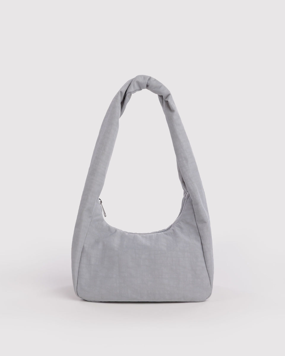 BAGGU New Arrivals Small Nylon Meringue Bag - Fog