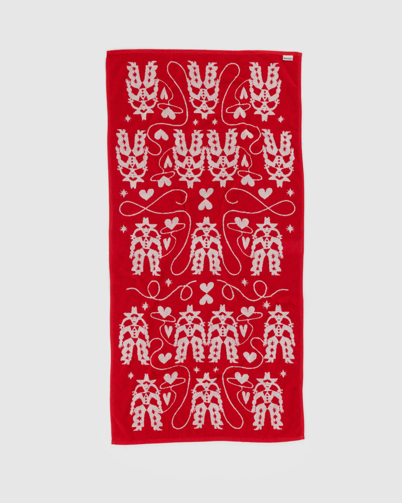 BAGGU ALL PRODUCTS Bath Towel - Cowgirl