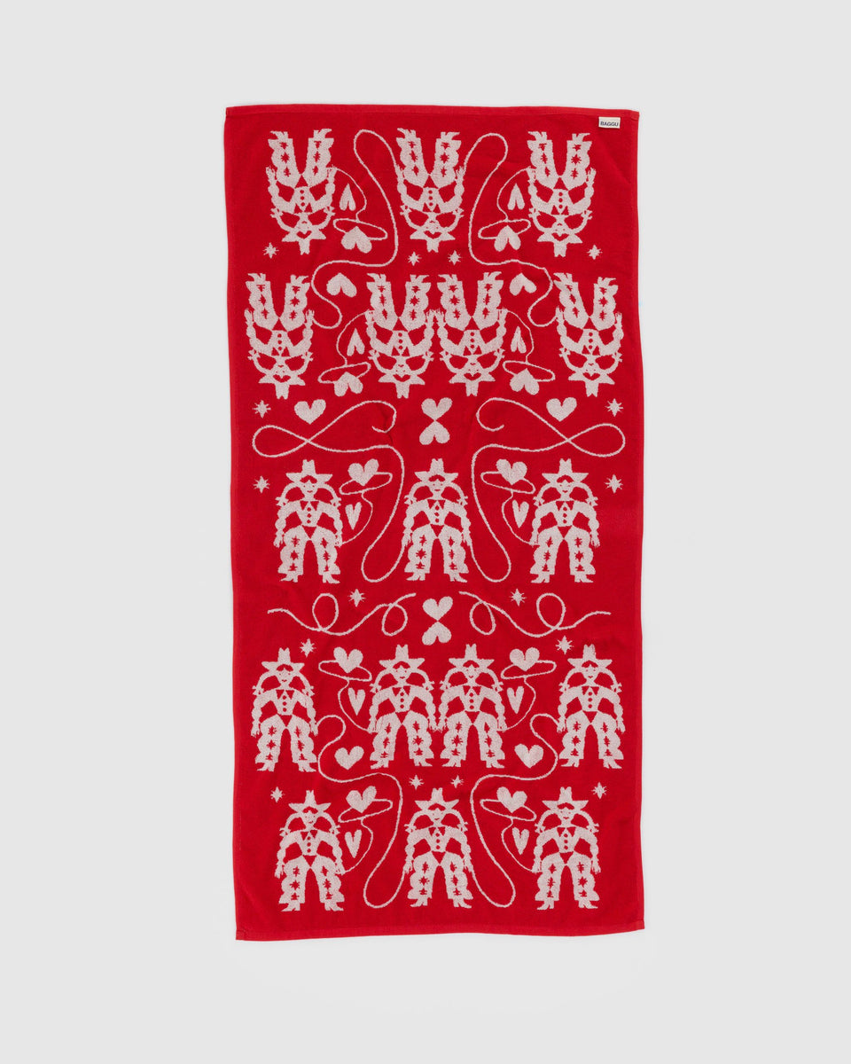 BAGGU ALL PRODUCTS Bath Towel - Cowgirl