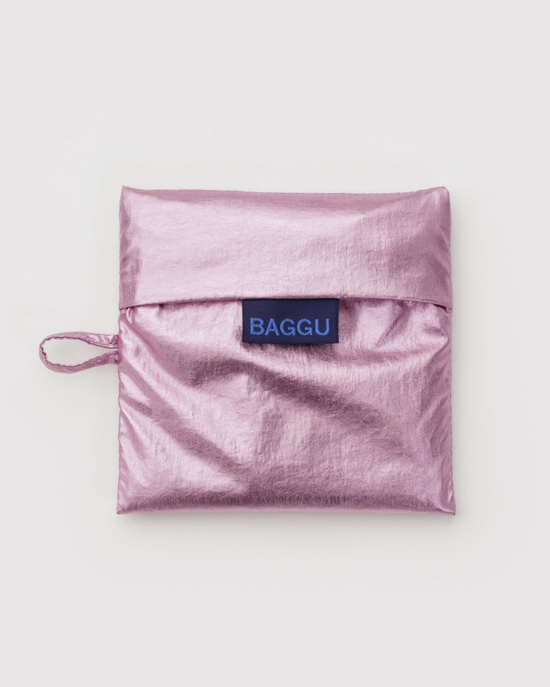 BAGGU.com  Standard Baggu - Blush Metallic
