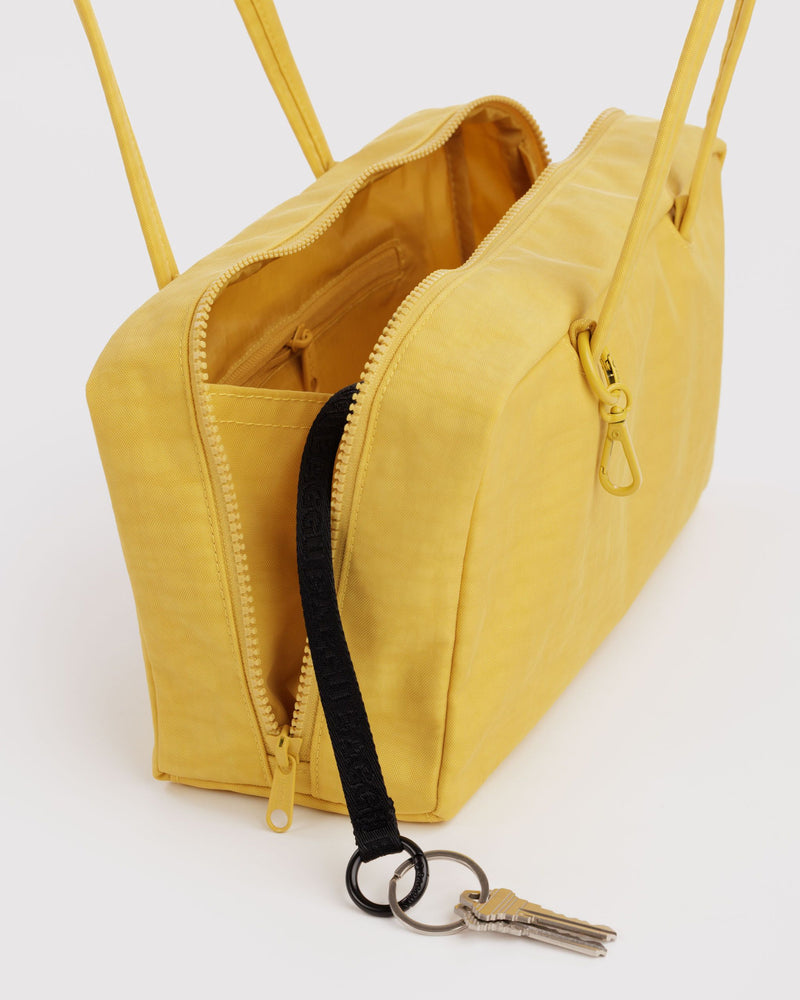BAGGU  Nylon Bowler Bag - Sunflower