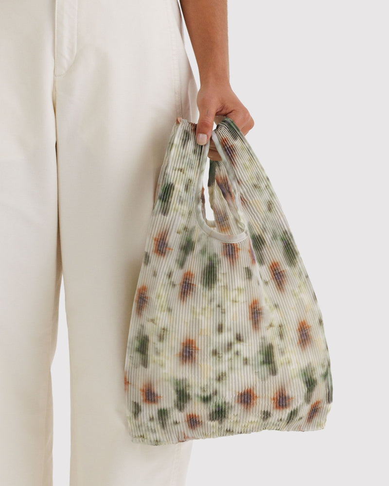 BAGGU  Pleated Baggu - Abstract Floral