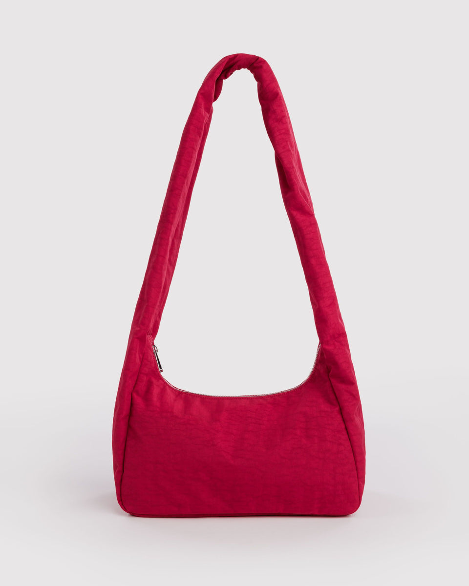 BAGGU New Arrivals Nylon Meringue Bag - Cherry