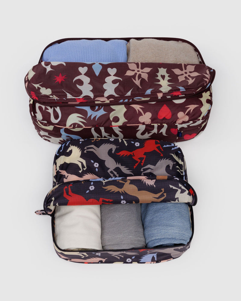 BAGGU ALL PRODUCTS Large Packing Cube Set - Western Cut Outs