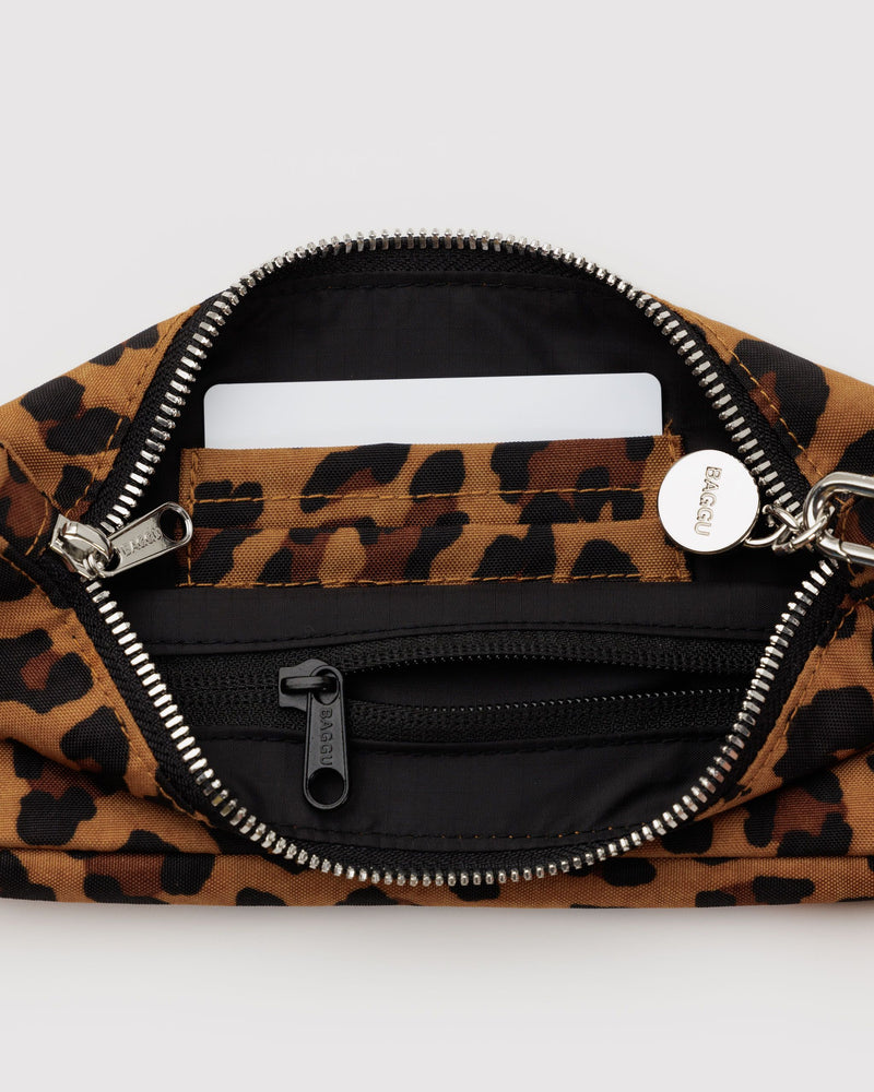 BAGGU ALL PRODUCTS Nylon Pochette - Leopard