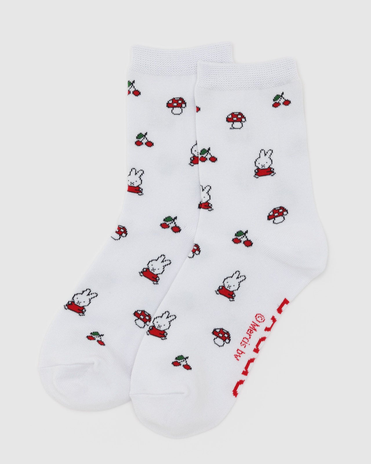 Crew Sock - Miffy White