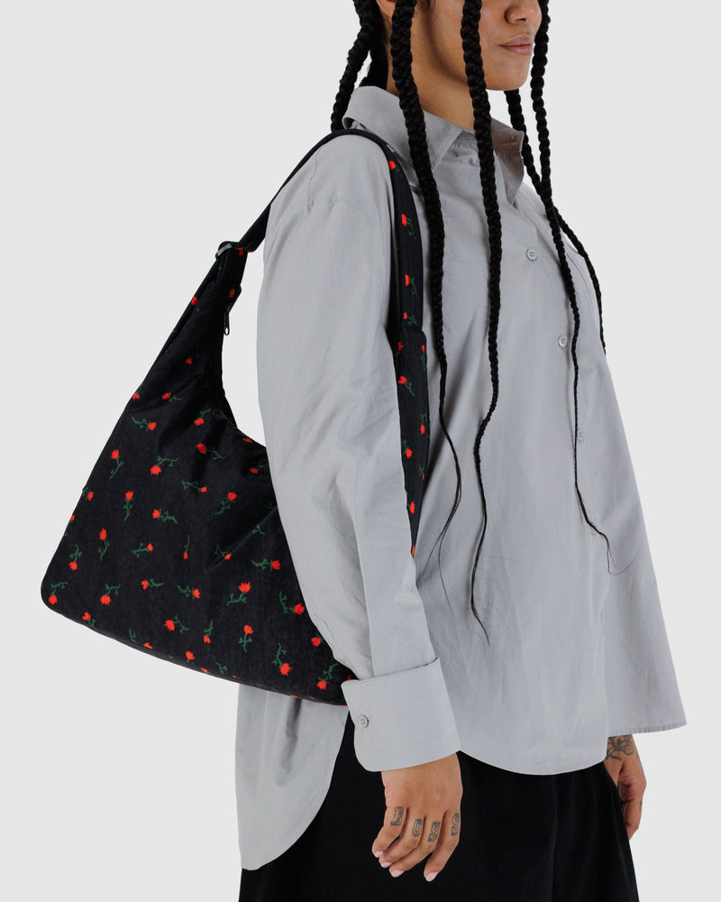 BAGGU  Nylon Shoulder Bag - Painted Wildflower