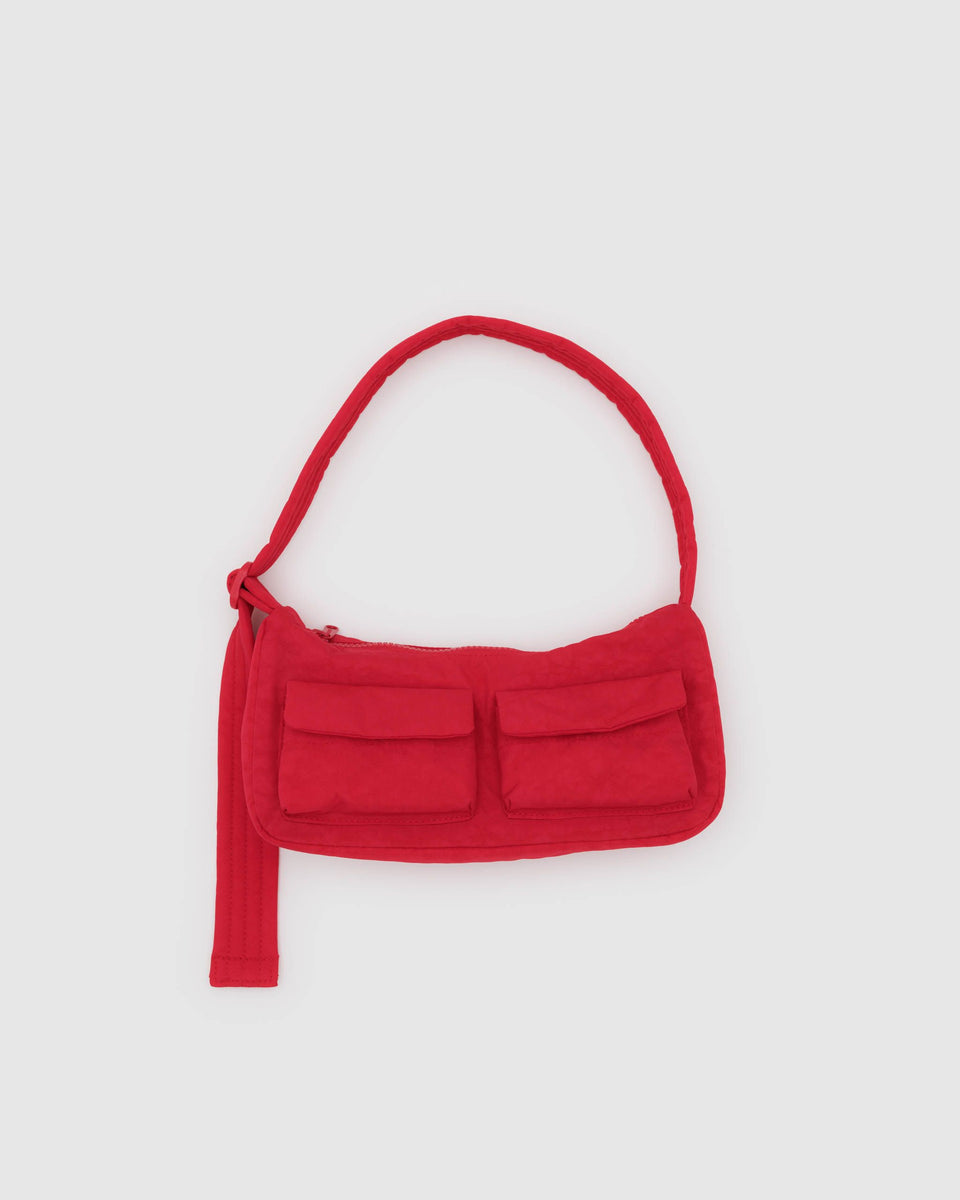 BAGGU PRODUCTS Cargo Shoulder Bag - Candy Apple Red