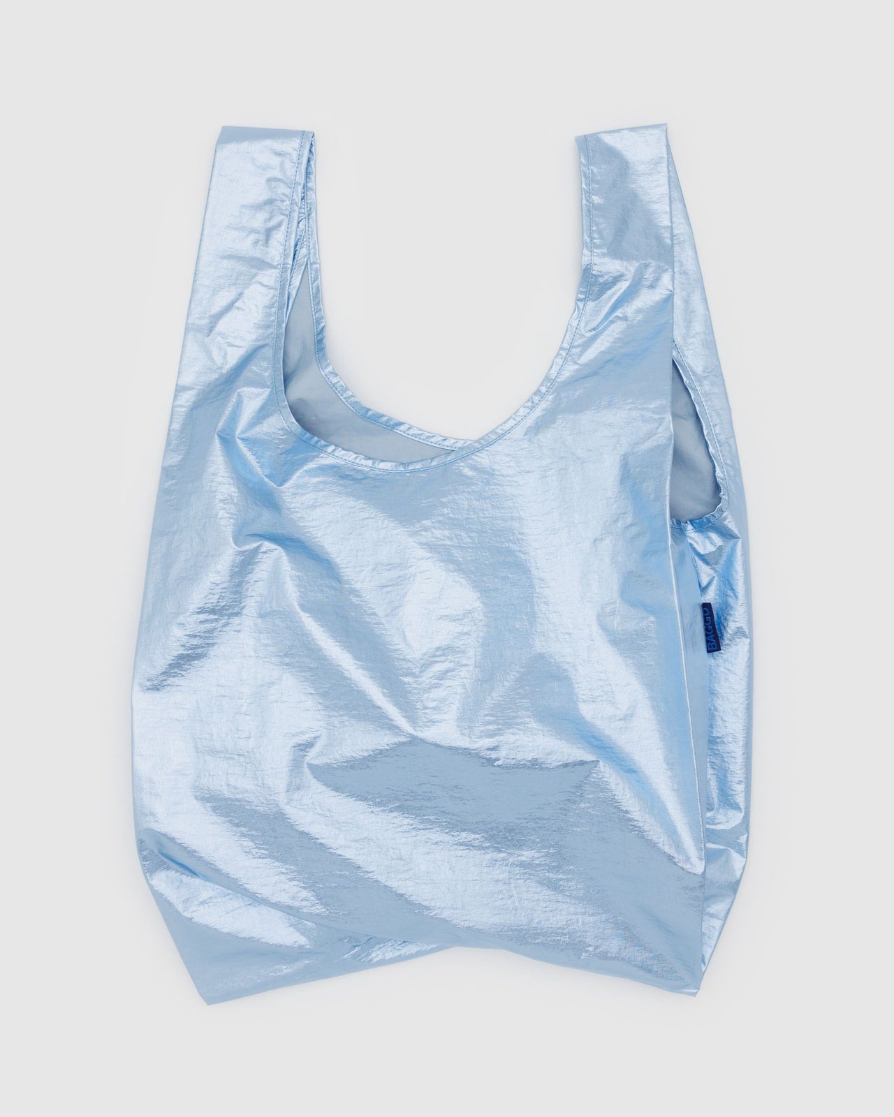 Standard Baggu - Metallic Light Blue