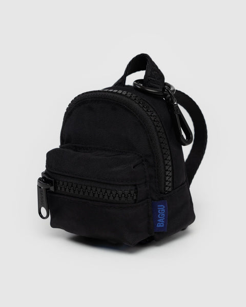 BAGGU.com Cases & Sleeves Backpack Charm - Black