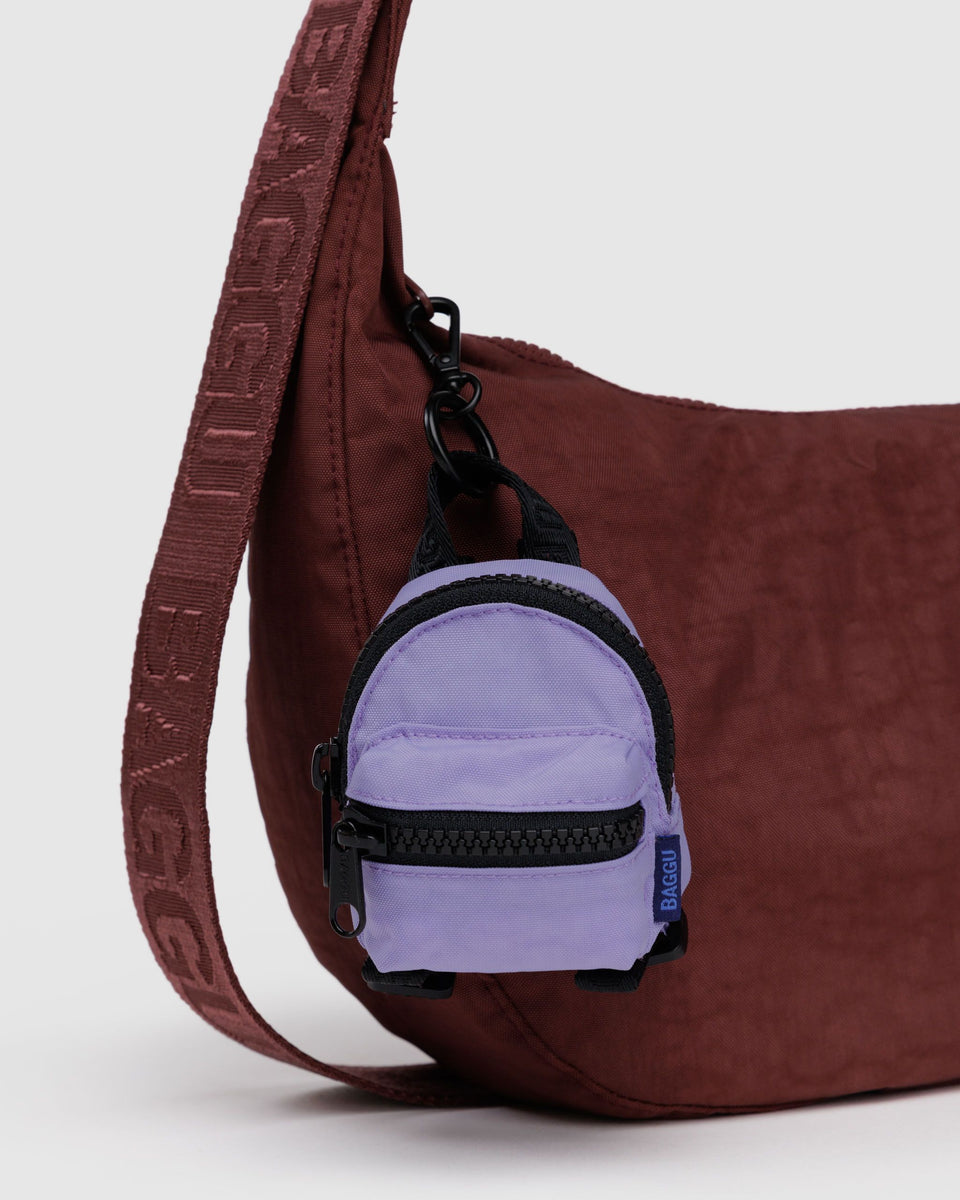 BAGGU.com Cases & Sleeves Backpack Charm - Wisteria