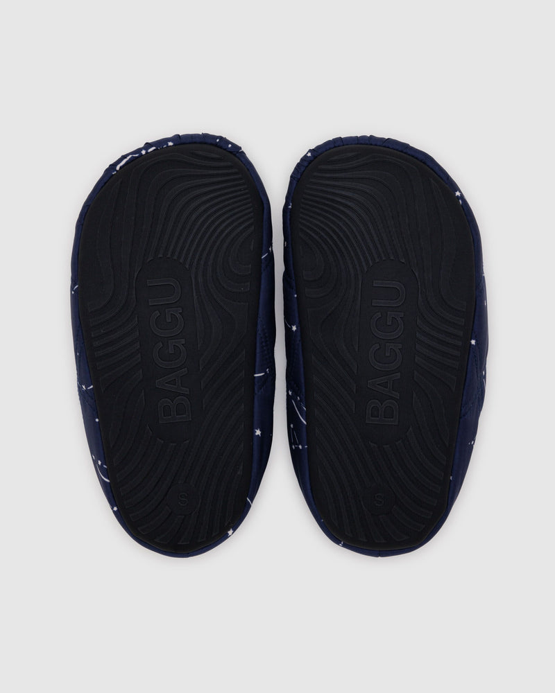 BAGGU  Puffy Slippers - Constellation Midnight