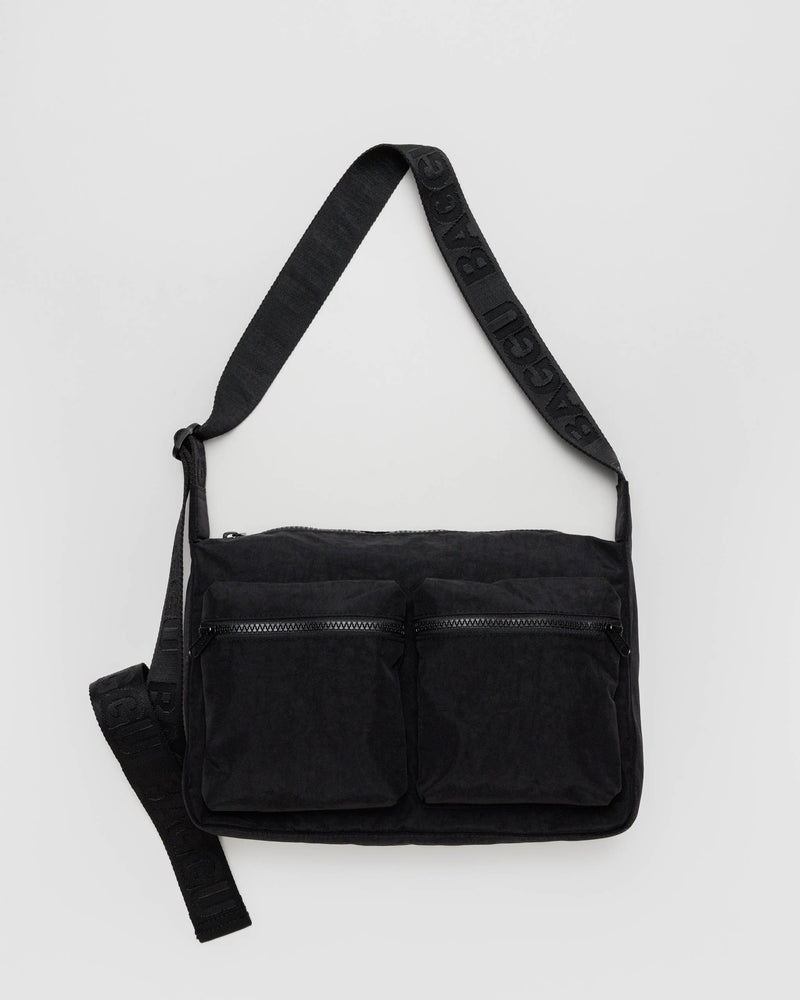BAGGU  Medium Cargo Crossbody - Black