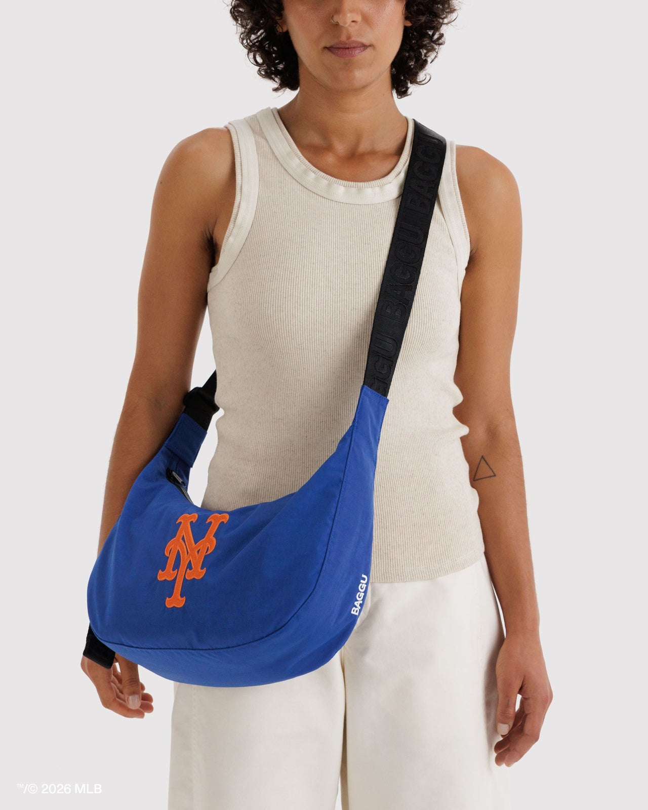 Medium Nylon Crescent Bag - New York Mets™