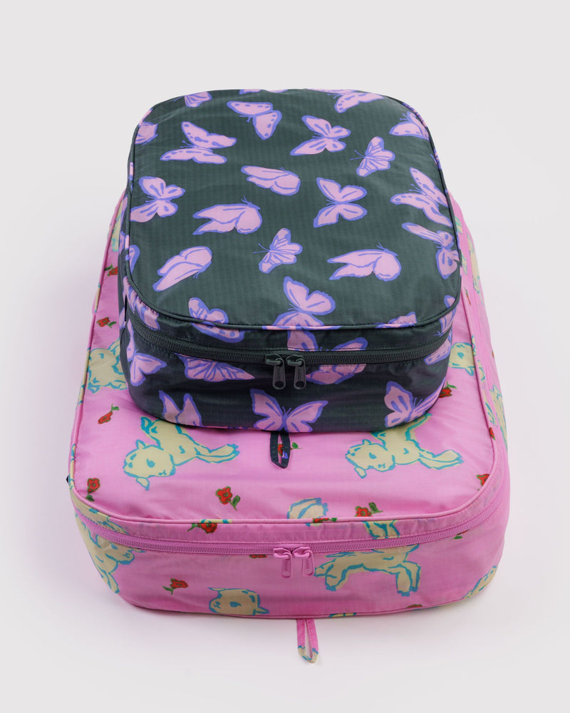 BAGGU  Large Packing Cube Set - Spring Animals
