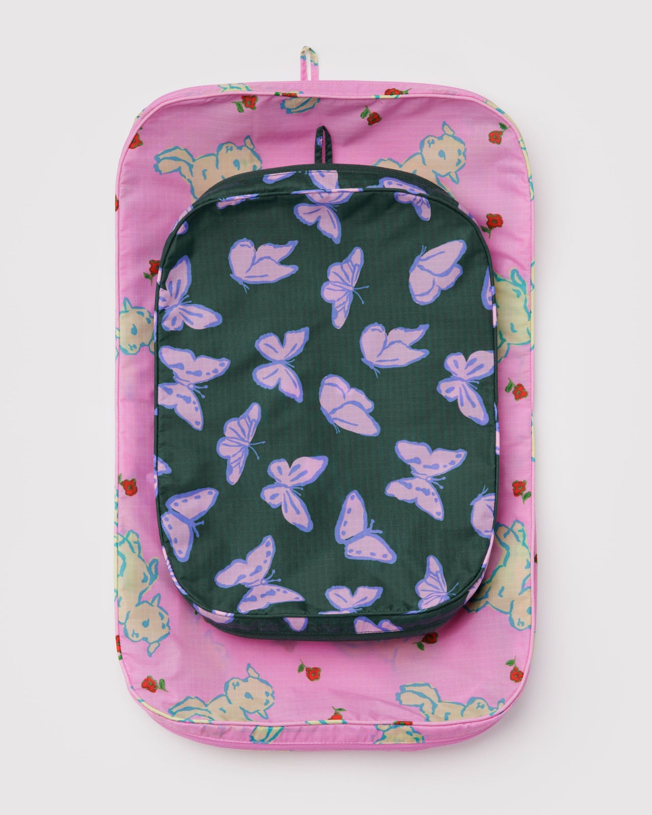 Large Packing Cube Set - Spring Animals