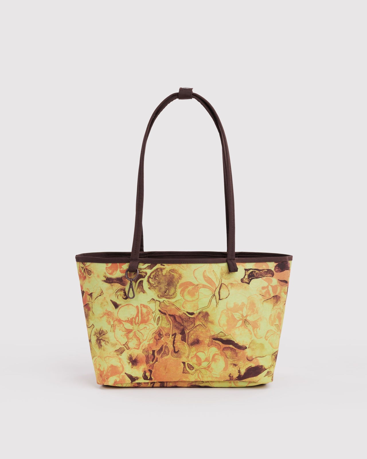 Medium Nylon Reversible Tote - Nasturtiums Ruth Asawa
