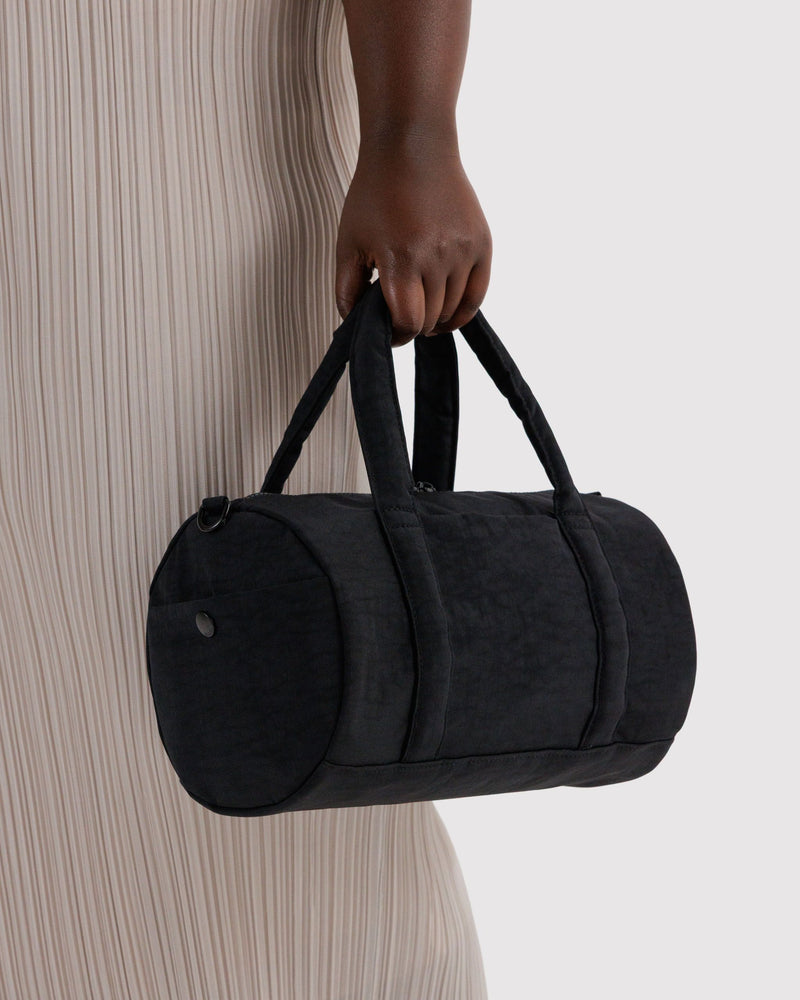 BAGGU Black Bags Nylon Duffle Bag - Black