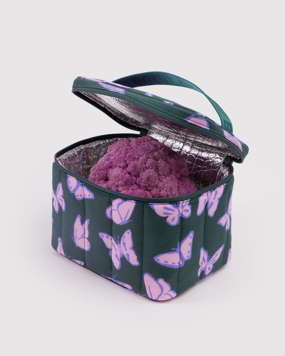 BAGGU Products Puffy Lunch Bag - Butterflies