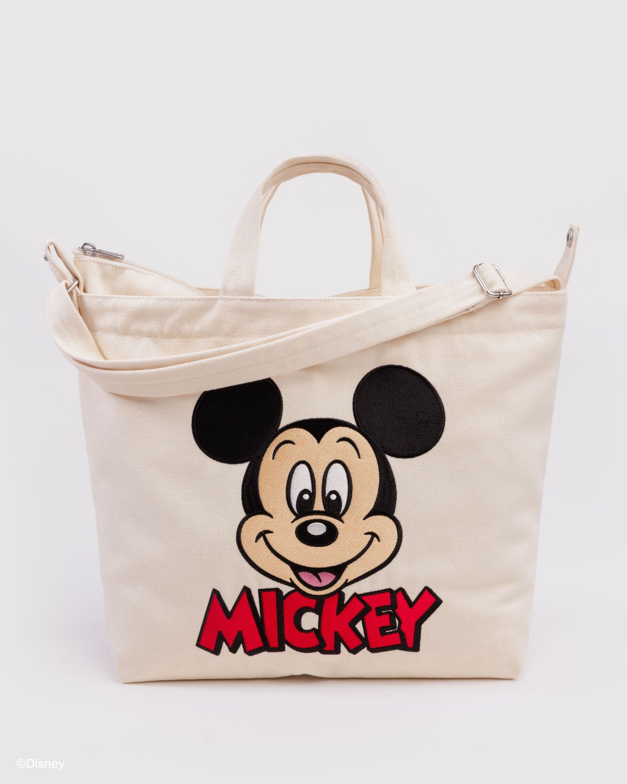 Horizontal Zip Duck Bag - Embroidered Mickey Mouse Club