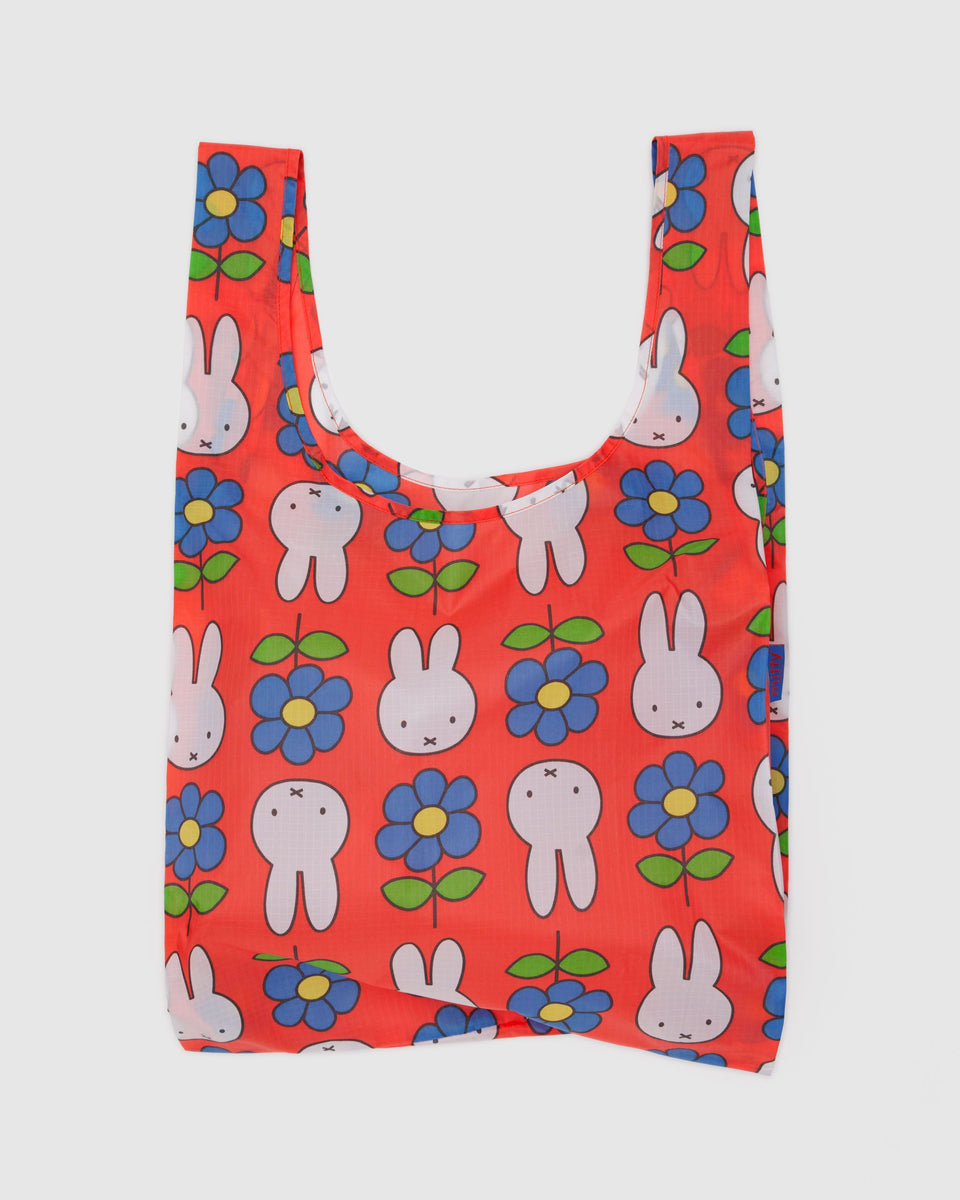 BAGGU Recycled Ripstop Nylon Standard Baggu - Flower Miffy