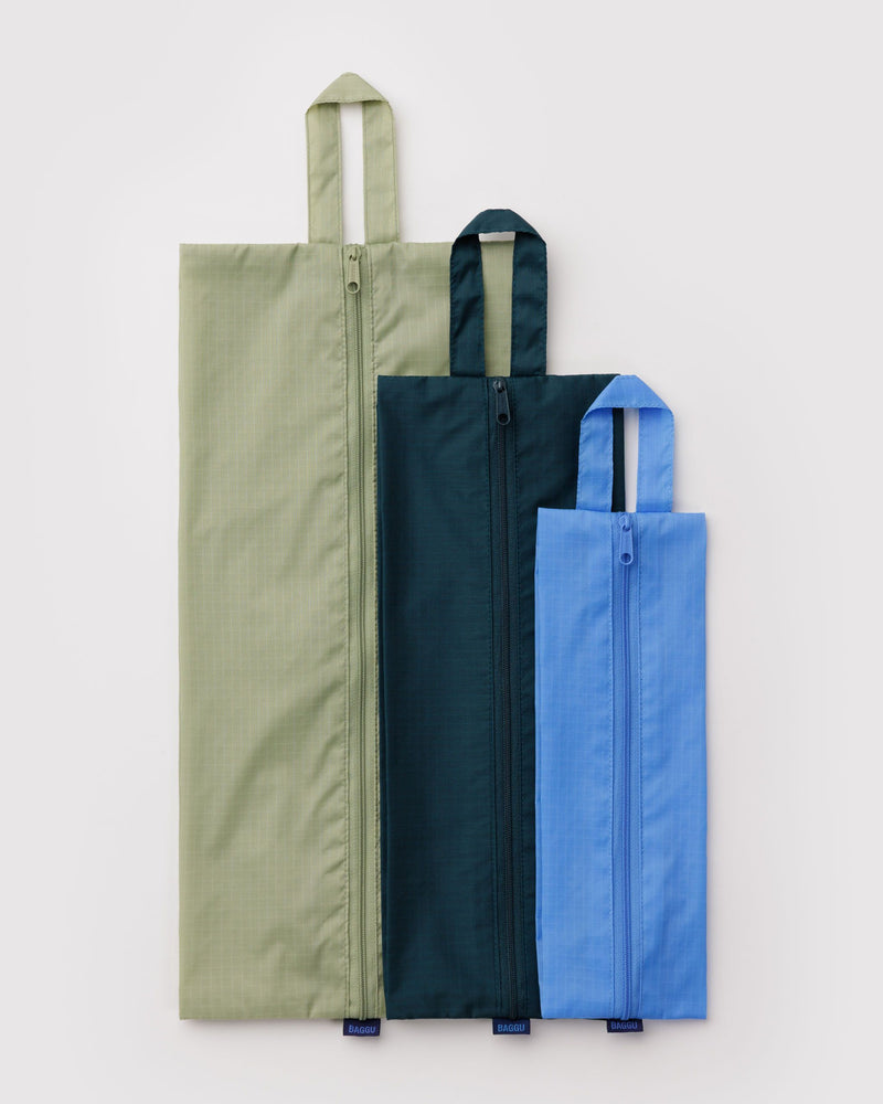 BAGGU  3D Zip Set - Lagoon Mix