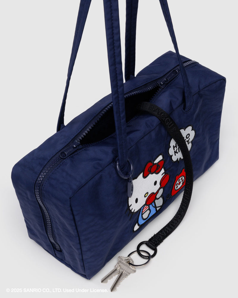 BAGGU ALL PRODUCTS Nylon Bowler Bag - Embroidered Hello Kitty Phone