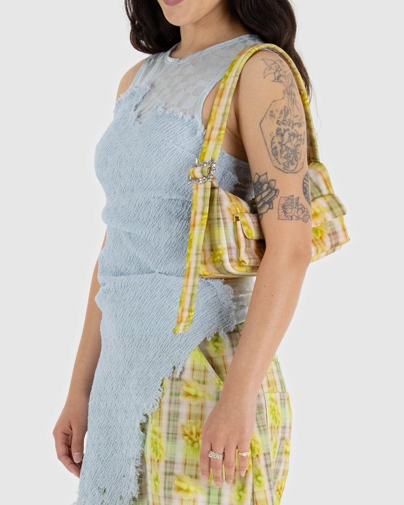 BAGGU  Cargo Shoulder Bag - Boxer Plaid