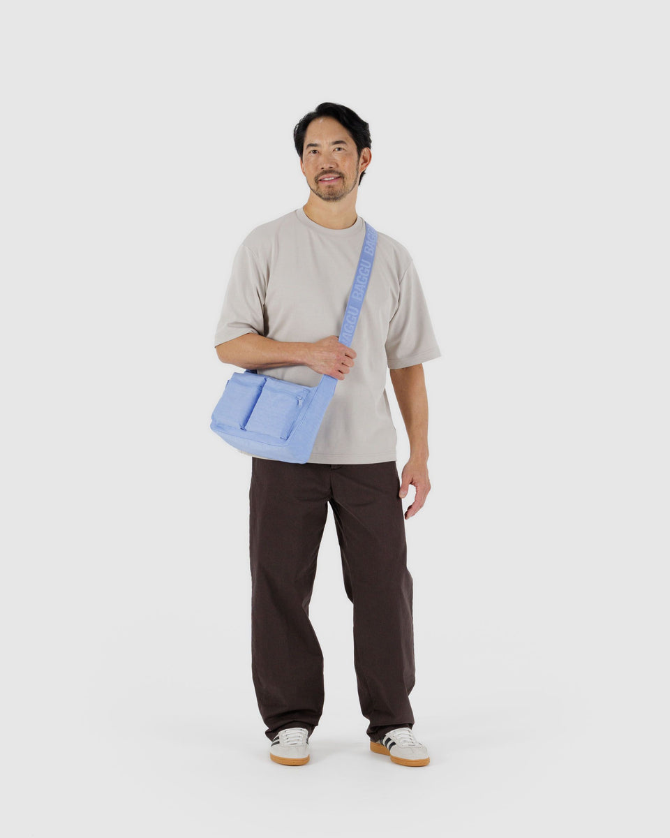 BAGGU ALL PRODUCTS Medium Cargo Crossbody - French Blue
