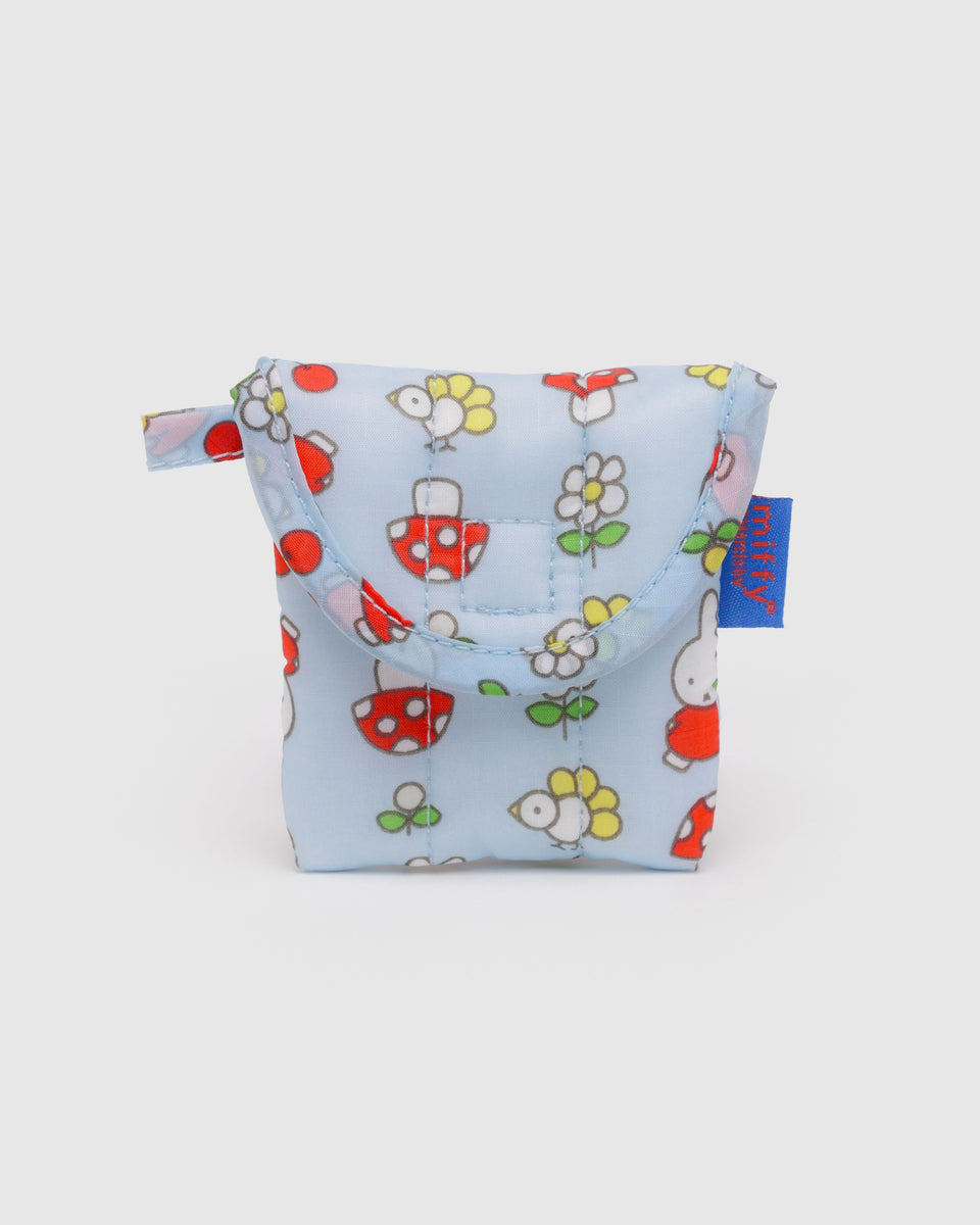 BAGGU PRODUCTS Puffy Earbuds Case - Garden Miffy