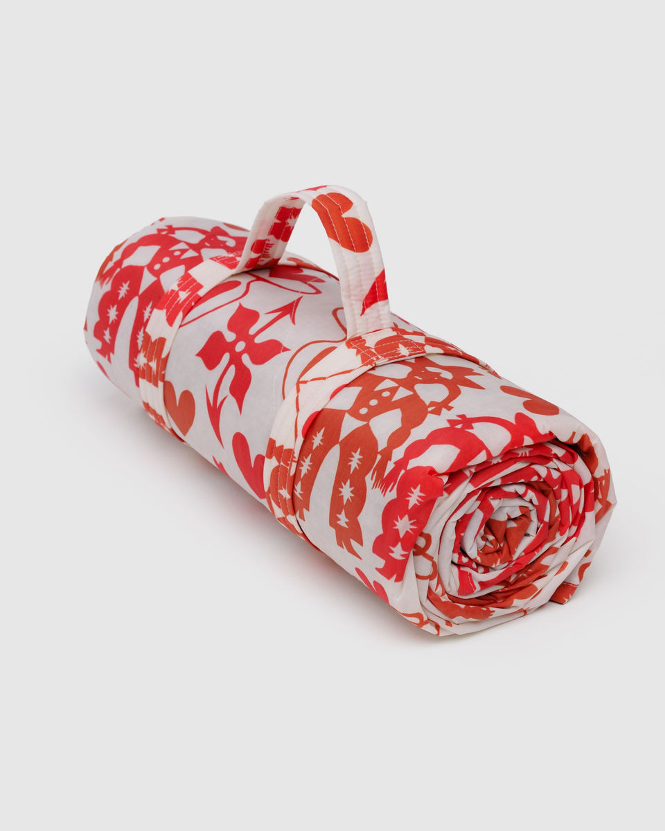 BAGGU Home & Outdoor Puffy Picnic Blanket - Cowgirl