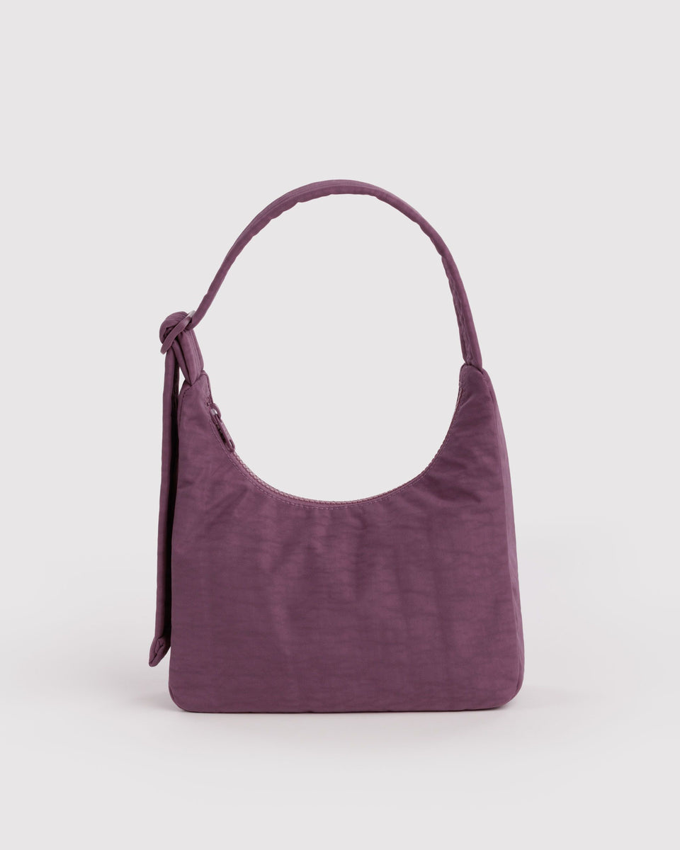 BAGGU New Arrivals Mini Nylon Shoulder Bag - Wild Plum