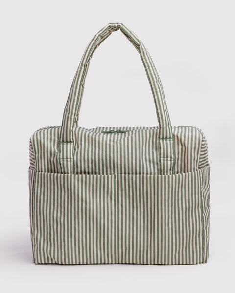 BAGGU Cloud Bags Cloud Carry-on - Sage Stripe