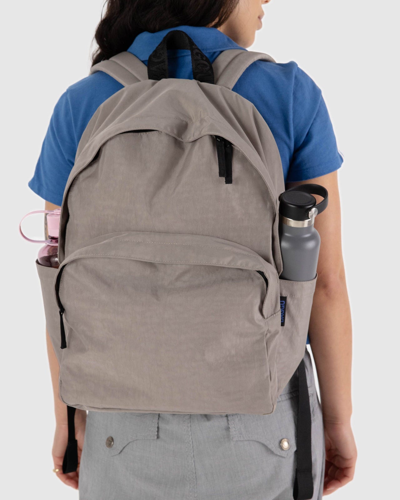 Large Nylon Backpack - Dove