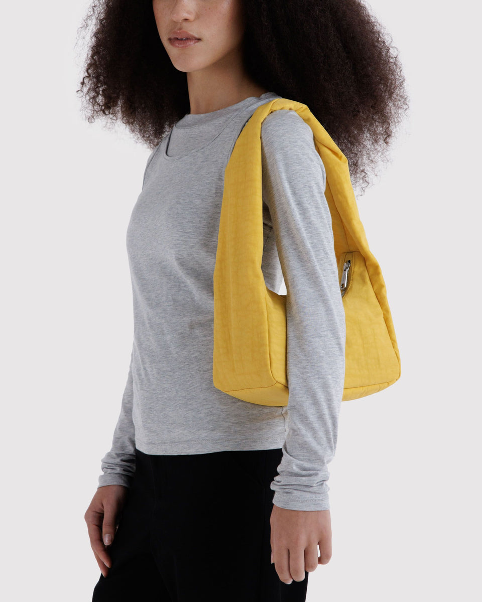 BAGGU New Arrivals Small Nylon Meringue Bag - Sunflower