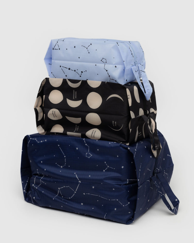 BAGGU  3D Zip Set - Night Sky