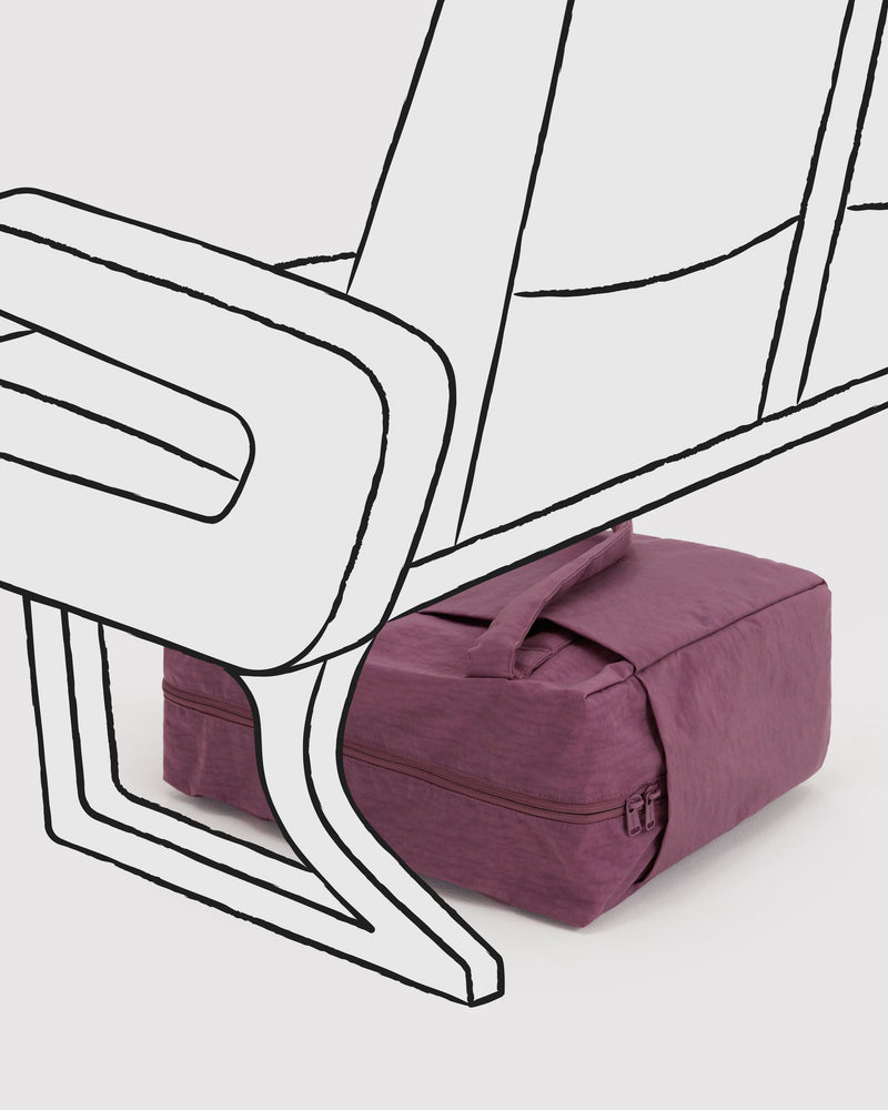 BAGGU  Small Cloud Carry-On - Wild Plum