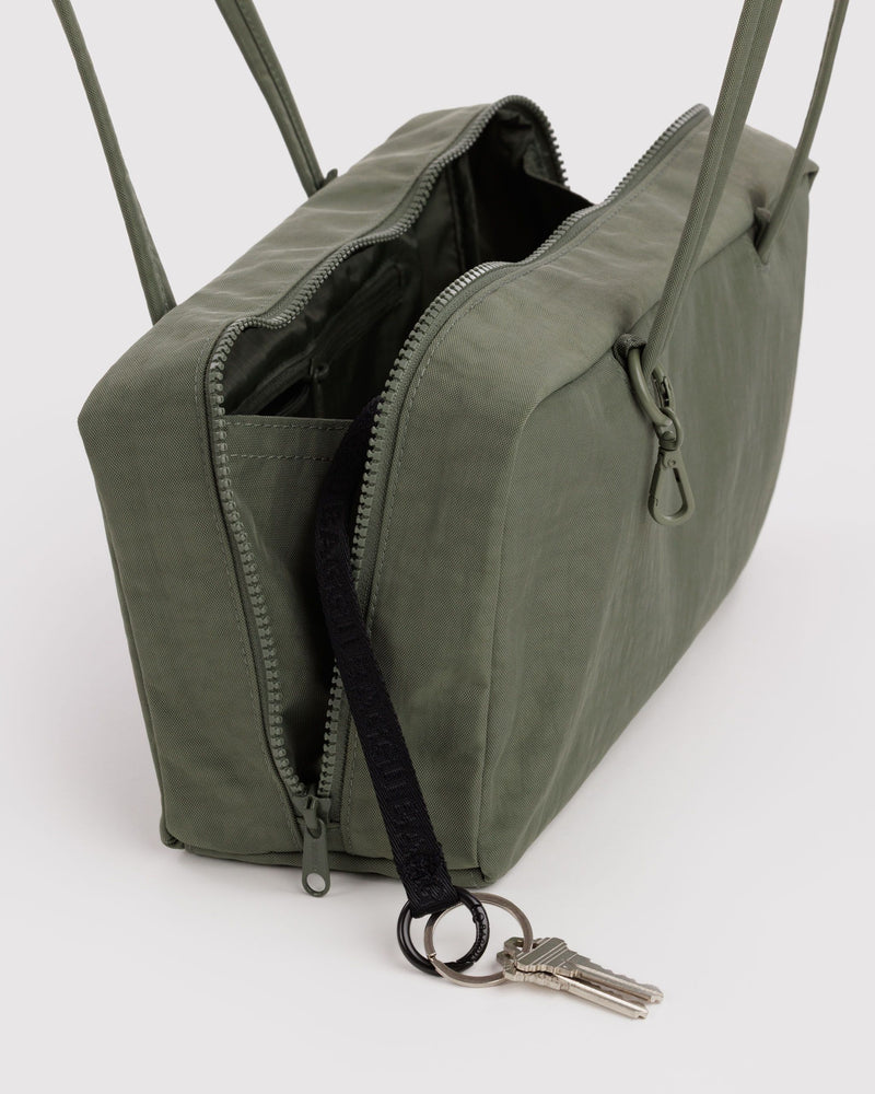 BAGGU  Nylon Bowler Bag - Caper