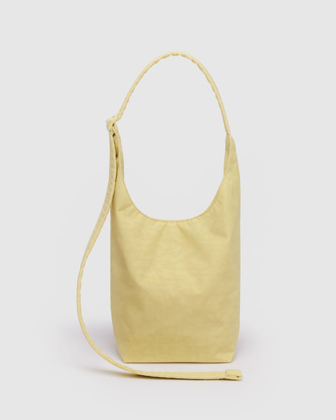 BAGGU.com Crossbody Bags Small Nylon Sling - Butter