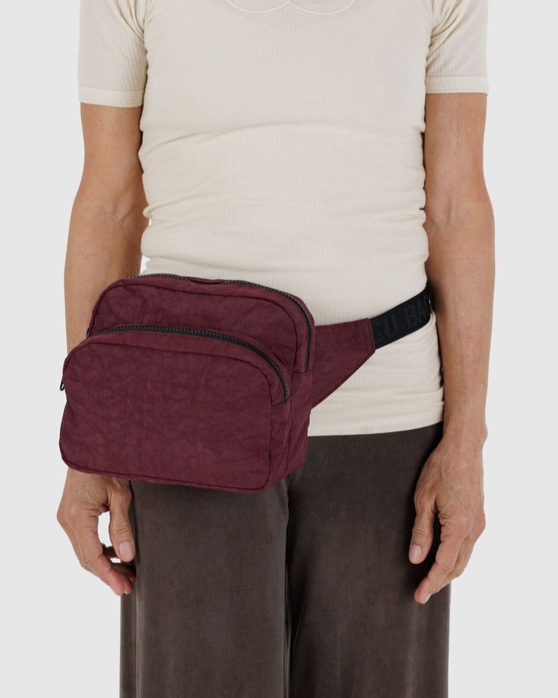 BAGGU  Fanny Pack - Mahogany