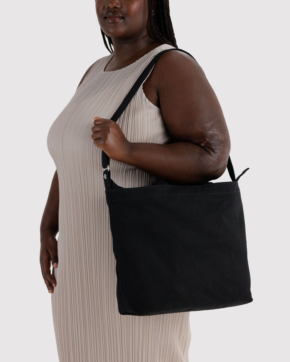 BAGGU Shop All Horizontal Zip Duck Bag - Black