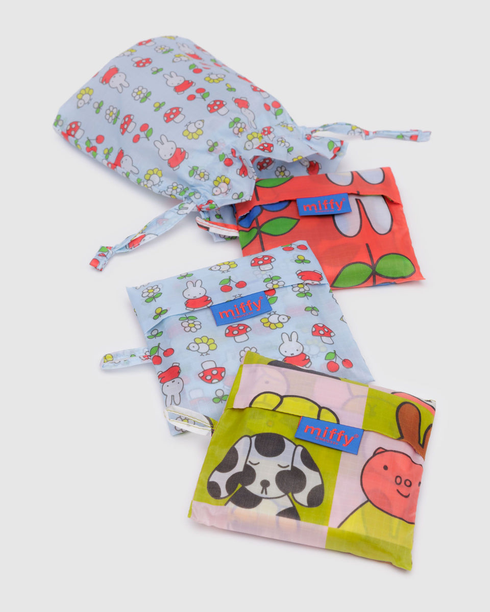 BAGGU PRODUCTS Standard Baggu Set of 3 - Miffy