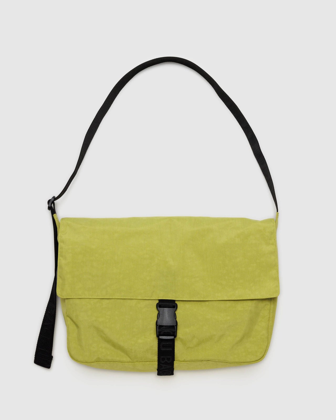 Nylon Messenger Bag - Lemongrass