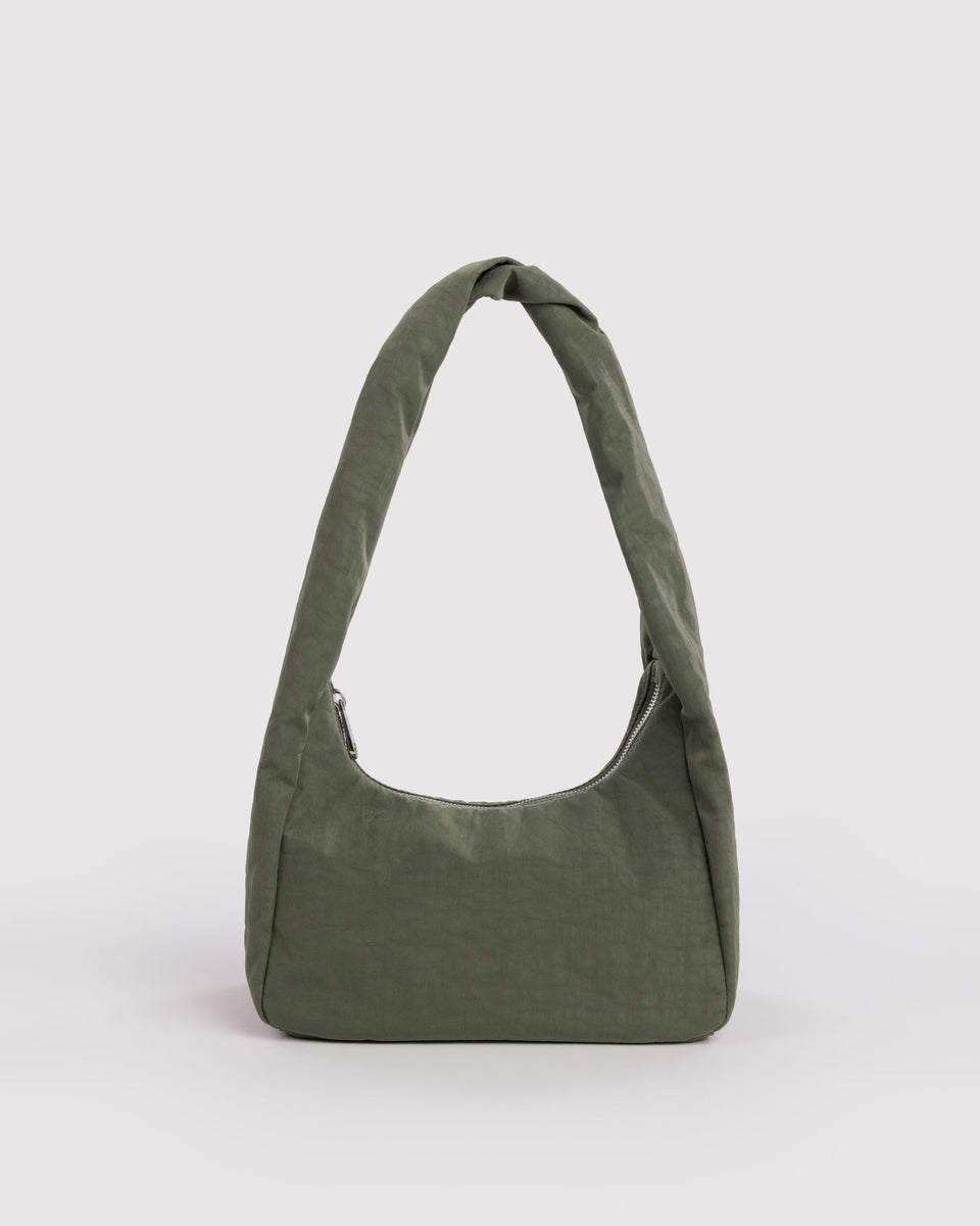 BAGGU New Arrivals Small Nylon Meringue Bag - Caper
