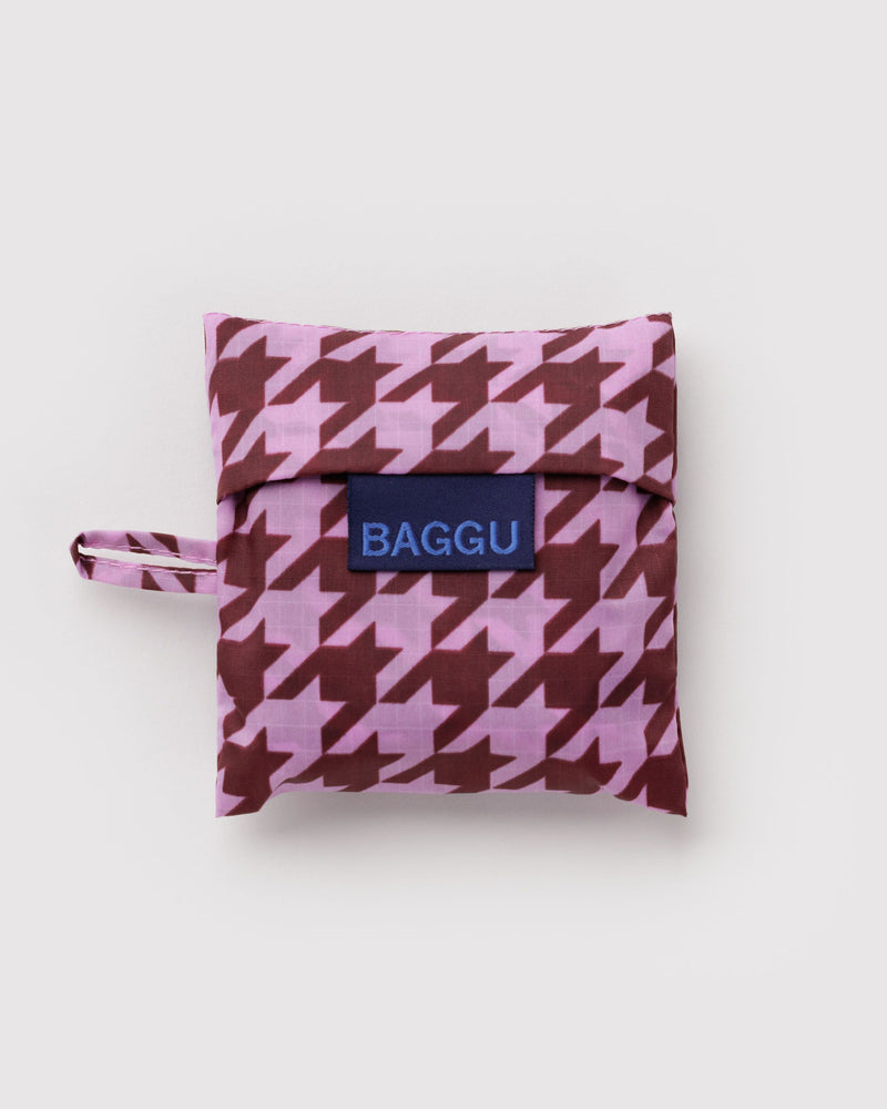 BAGGU  Baby Baggu - Pink Houndstooth